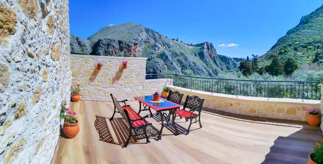 Villa Anastasia Luxe With Top Wifi, Bbq & Amazing Views Kíssamos Esterno foto