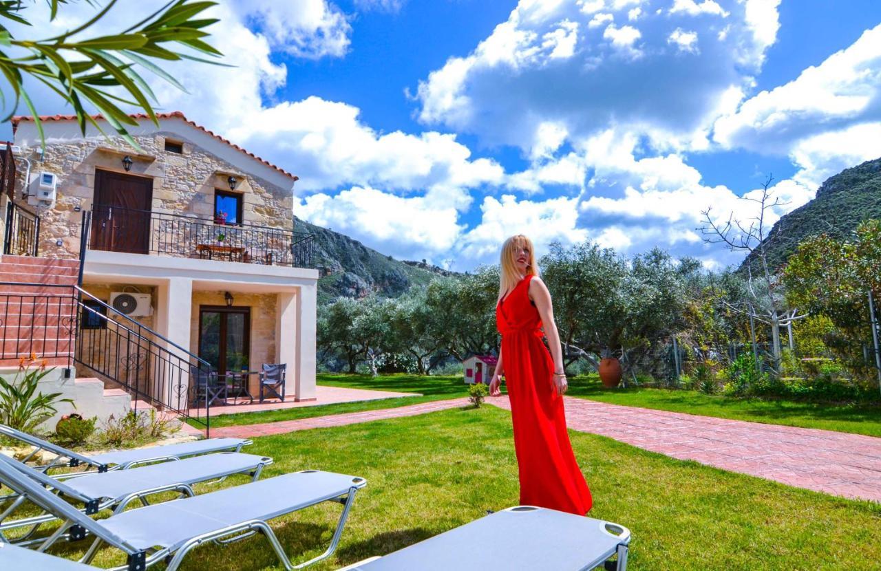 Villa Anastasia Luxe With Top Wifi, Bbq & Amazing Views Kíssamos Esterno foto
