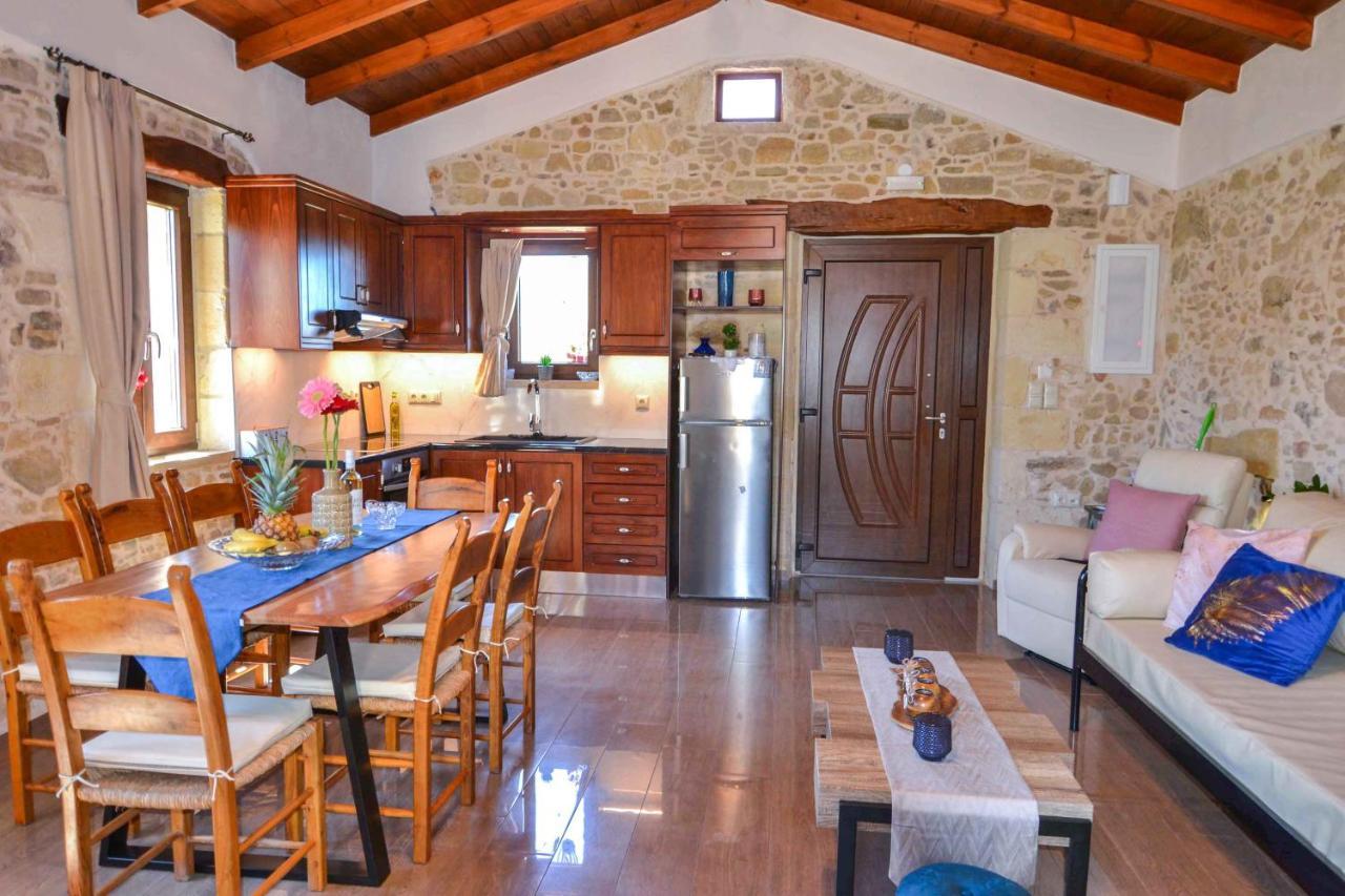 Villa Anastasia Luxe With Top Wifi, Bbq & Amazing Views Kíssamos Esterno foto
