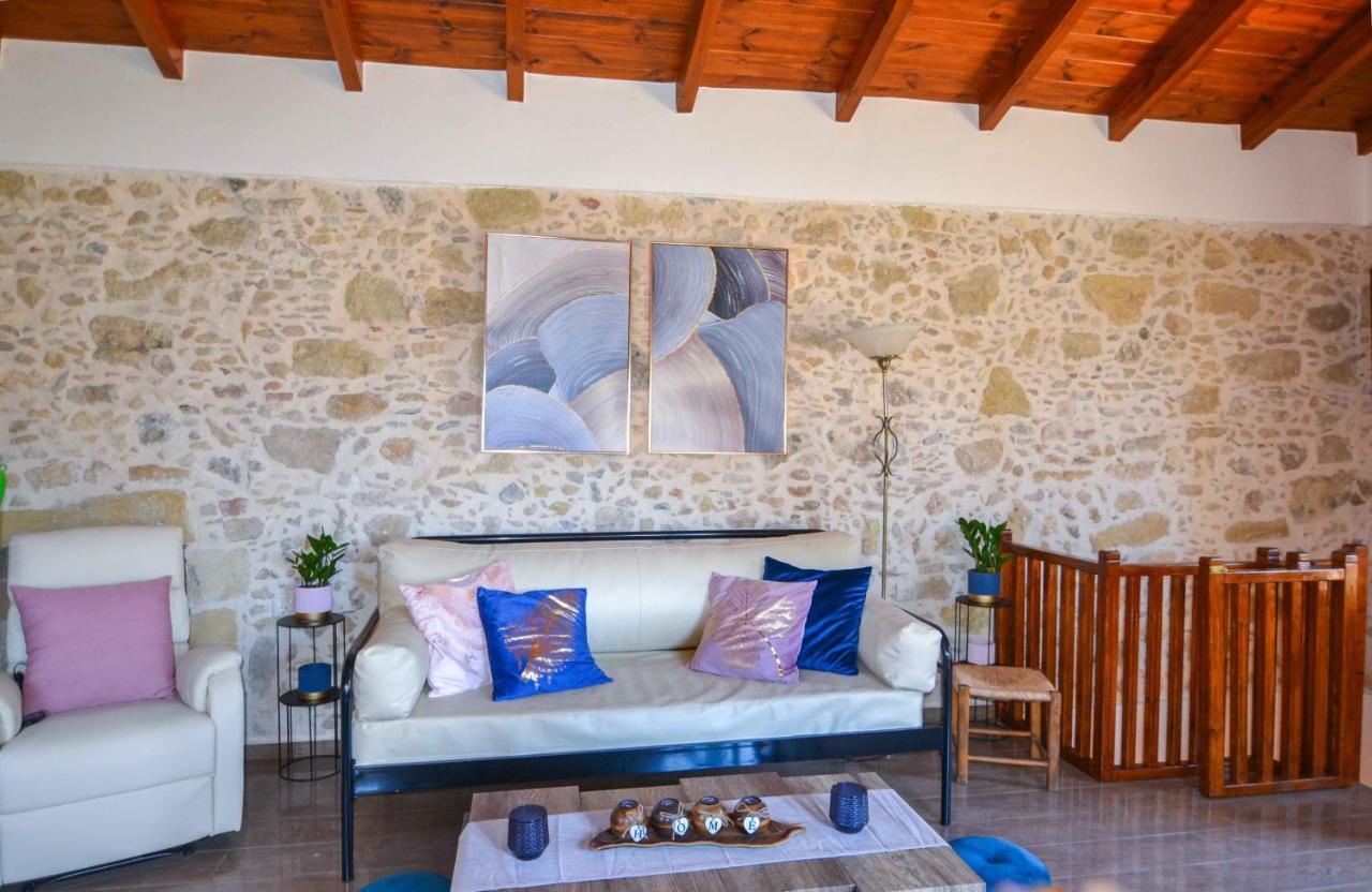 Villa Anastasia Luxe With Top Wifi, Bbq & Amazing Views Kíssamos Esterno foto