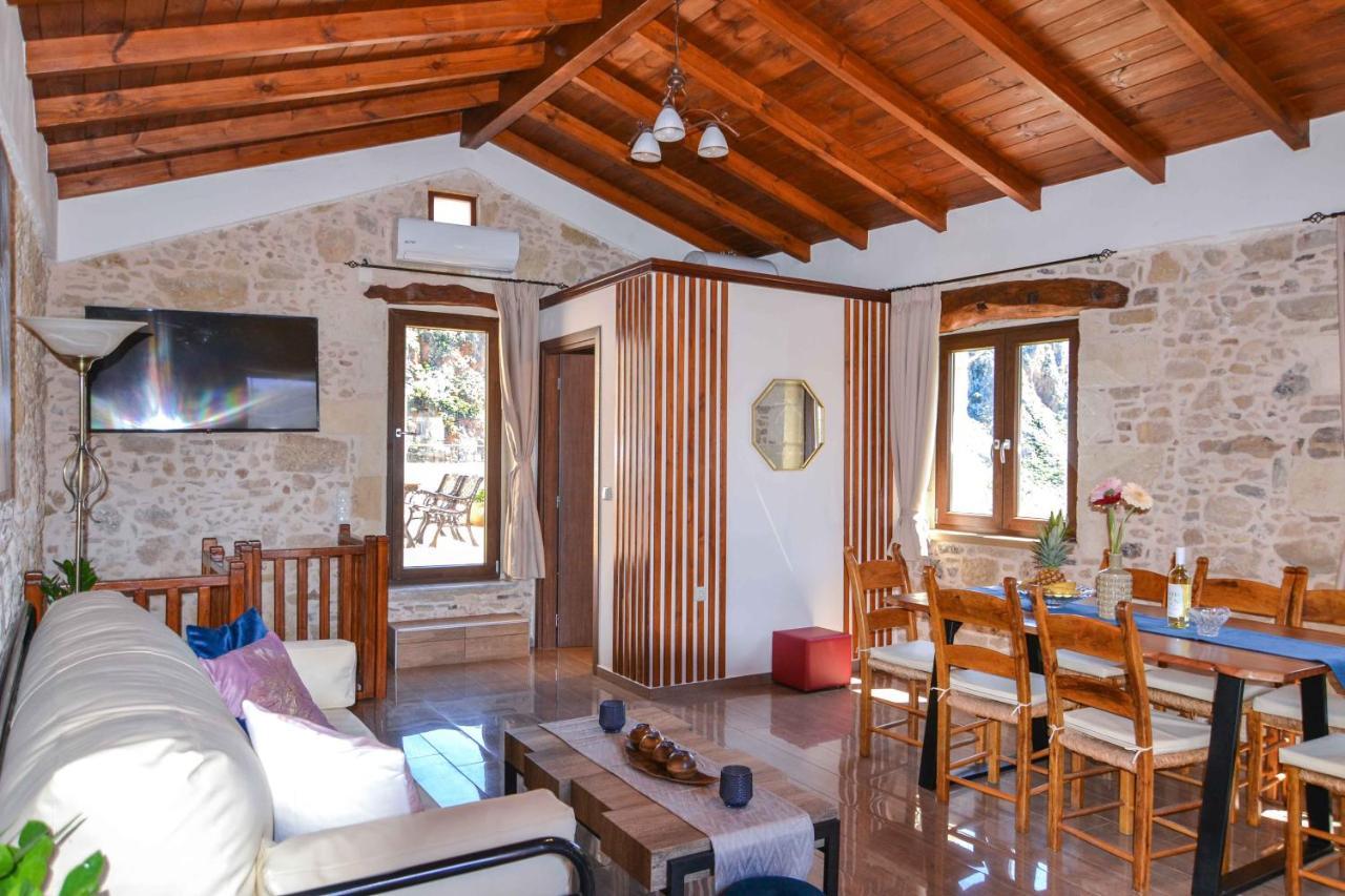 Villa Anastasia Luxe With Top Wifi, Bbq & Amazing Views Kíssamos Esterno foto
