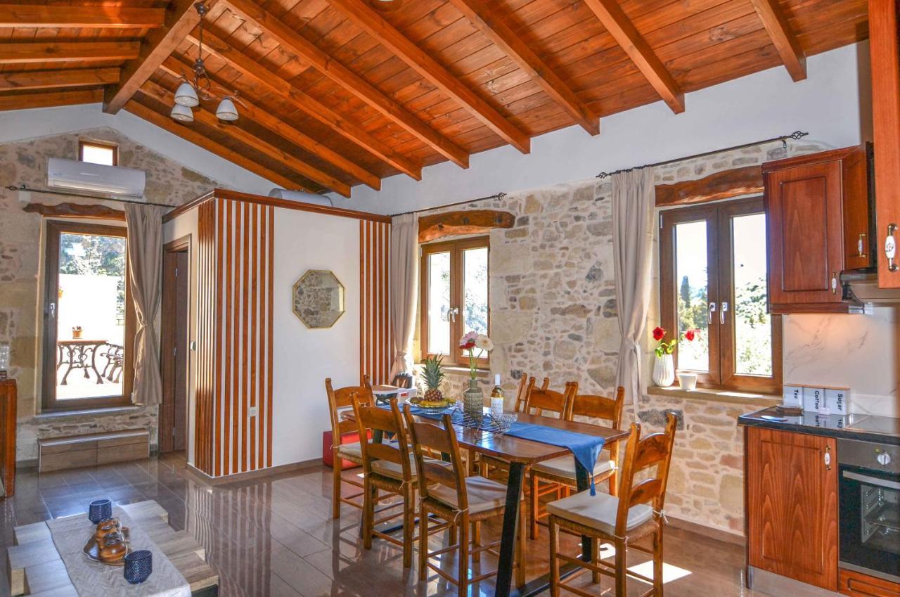 Villa Anastasia Luxe With Top Wifi, Bbq & Amazing Views Kíssamos Esterno foto