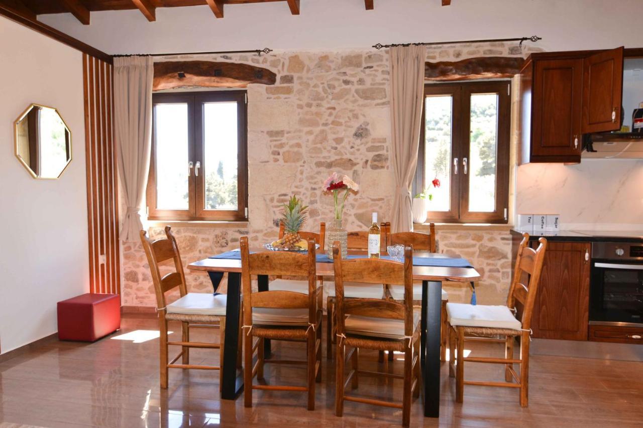 Villa Anastasia Luxe With Top Wifi, Bbq & Amazing Views Kíssamos Esterno foto