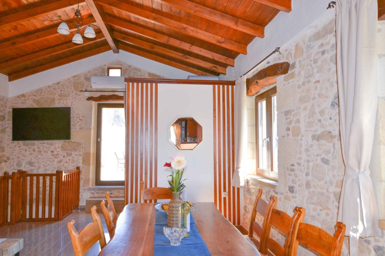 Villa Anastasia Luxe With Top Wifi, Bbq & Amazing Views Kíssamos Esterno foto